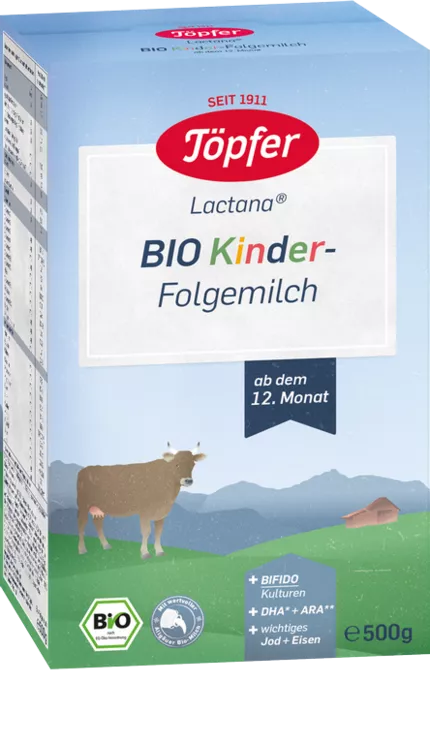 Topfer Bio Kinder organic follow-on milk 500g