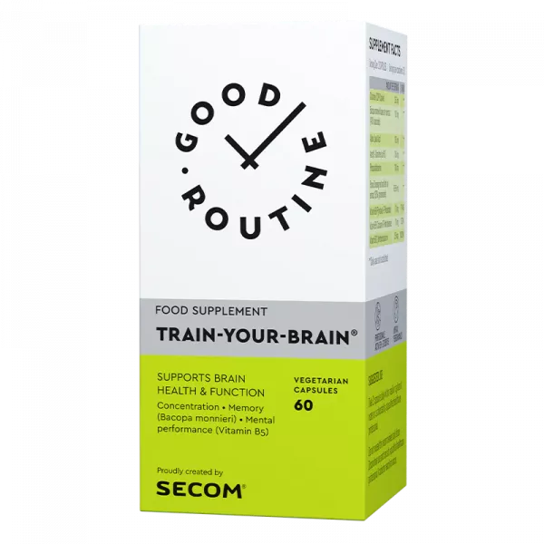 Train-Your-Brain, 60 capsule vegetale, GOOD ROUTINE