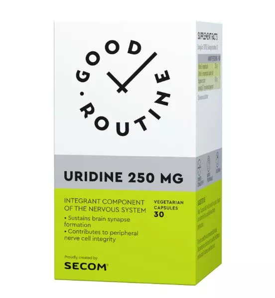 Uridine 250 mg, 30 capsule vegetale