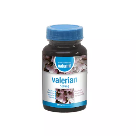 Valerian 500mg, 90 tablete, Naturmil