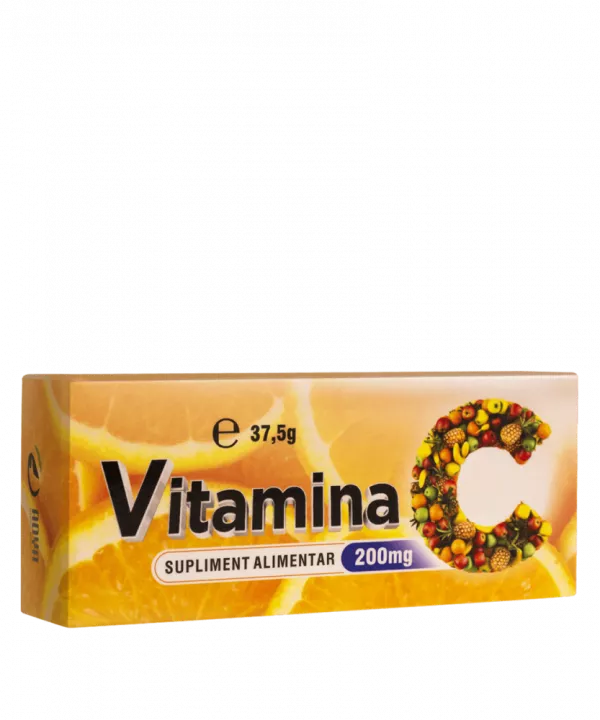 Vitamina C 200mg, 30 de comprimate, Adya
