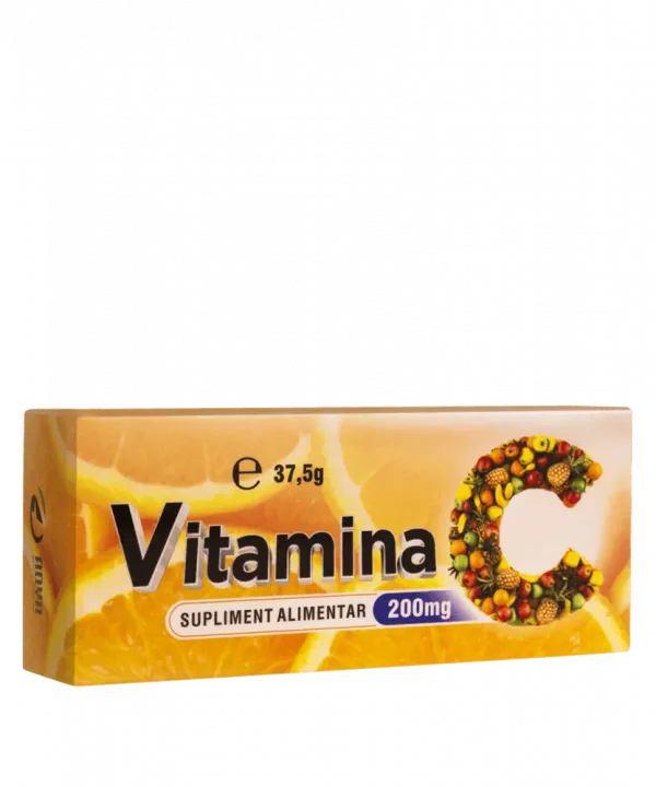 Vitamina C 200mg, 50 de comprimate masticabile, Adya Green Pharma
