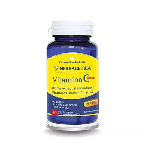 Vitamina C forte 30 capsule