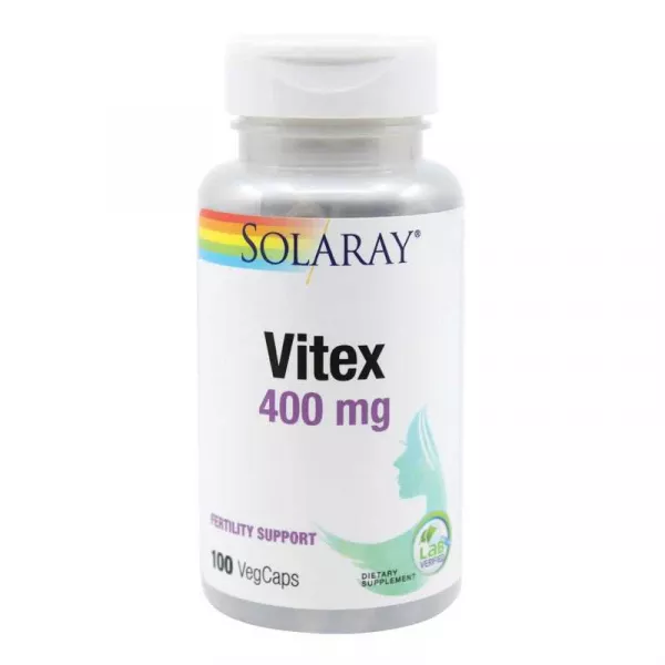 Vitex 400mg Solaray, 100 capsule, Secom