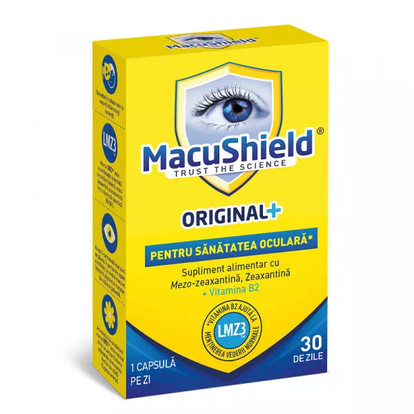 OFTAMOLOGIE MacuShield Original Plus, 30 capsule, Boots Heal...