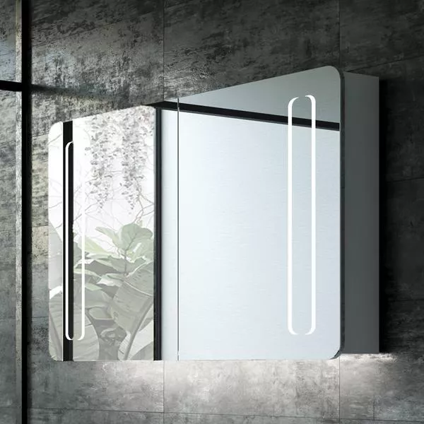 Dulapuri cu oglinda - Dulap cu oglinda Ideal Standard Mirror & Light 100 x 70 cm, cu iluminare Led, laguna.ro