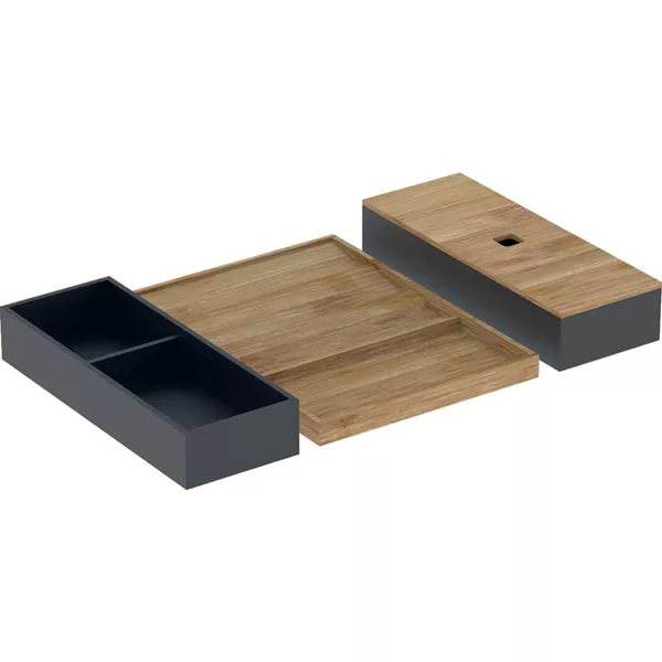 Dulapuri baza si blaturi lavoar - Organizator sertar superior Geberit One pentru mobilier de 60 cm, laguna.ro
