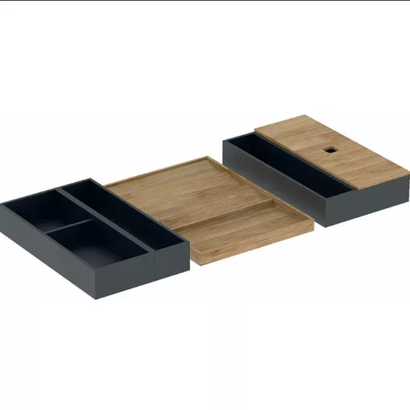 Dulapuri baza si blaturi lavoar - Organizator sertar superior Geberit One pentru mobilier de 75 cm, laguna.ro