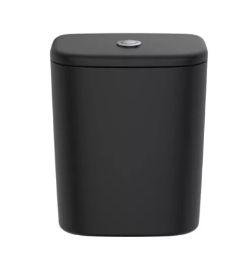 Rezervor wc Ideal Standard Tesi 3-6L, alimentare inferioara, negru mat