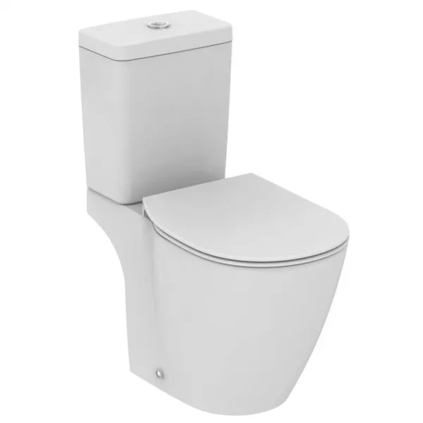 Vas wc pe pardoseala Ideal Standard Connect Aquablade 66x36 cm, alb