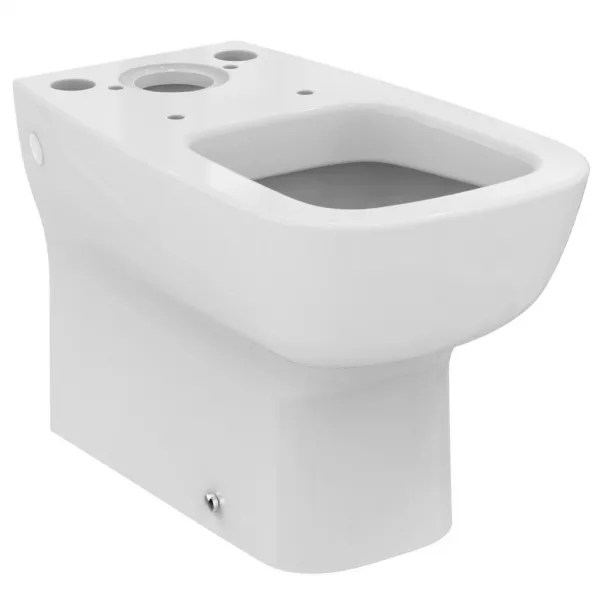 Vase wc - Vas wc pe pardoseala Ideal Standard Esedra Compact 62x36 cm, lipit de perete, laguna.ro