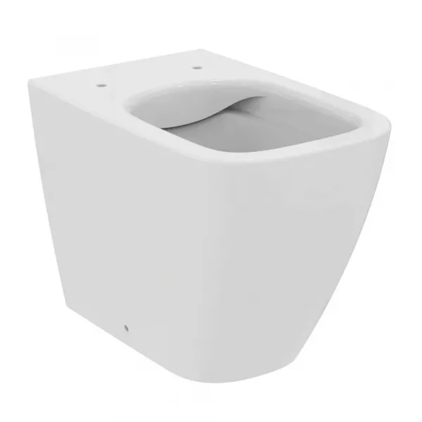 Vase wc - Vas wc pe pardoseala Ideal Standard I.Life B RimLess+ BTW 55 x 35 cm, pentru rezervor incastrat, alb, laguna.ro