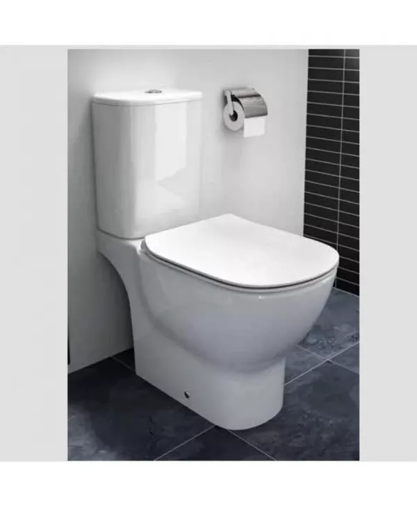 Vase wc - Vas wc pe pardoseala Ideal Standard Tesi Aquablade 66x36 cm, alb, laguna.ro