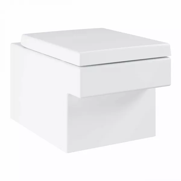 Vase wc - Vas wc suspendat Grohe Cube Ceramic Rimless TripleVortex 56x37 cm, tratament PureGuard, laguna.ro