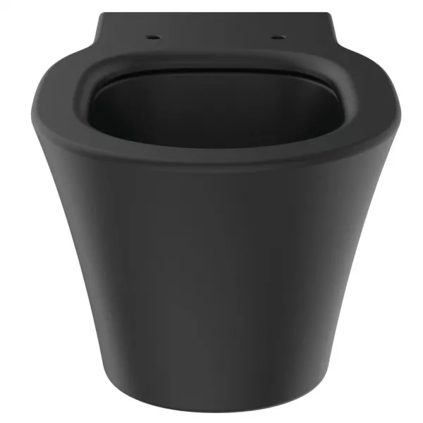 Vase wc - Vas wc suspendat Ideal Standard Connect Air Aquablade 54x36 cm, negru mat, laguna.ro