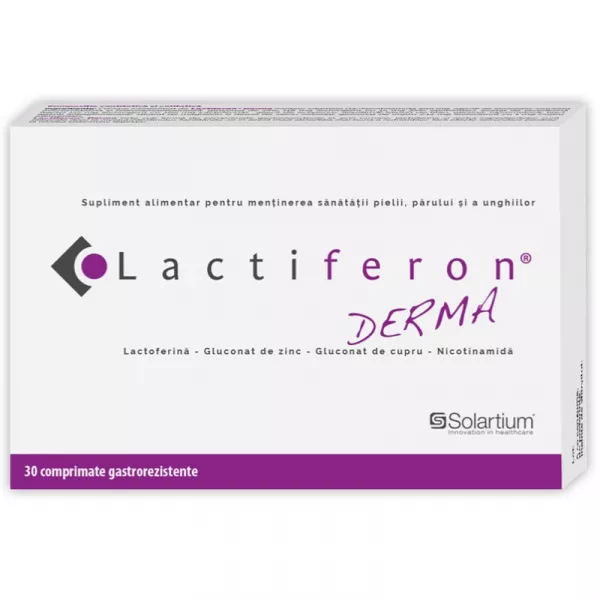LACTIFERON DERMA X 30 COMPRIMATE