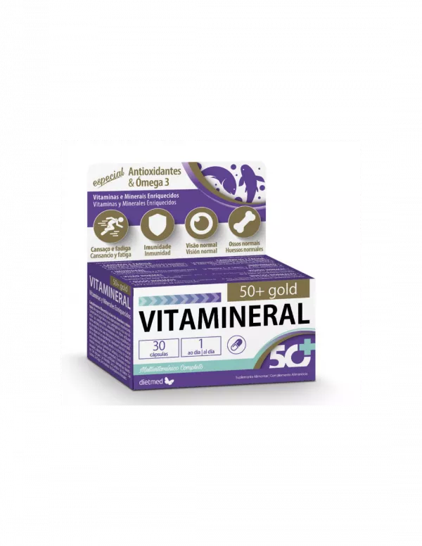 TYPE NATURE VITAMINERAL 50+ GOLD X 30 CPS