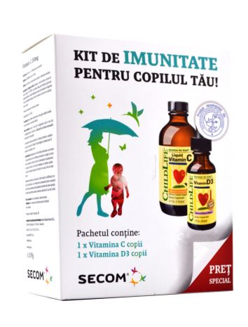 Secom Kit de imunitate pentru copii | Farmacia Ardealul