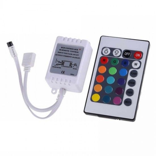 Elemental Emperor sample Controler LED Controller banda LED RGB 12V 72W telecomanda IR 24 taste  LED3860 LedLed