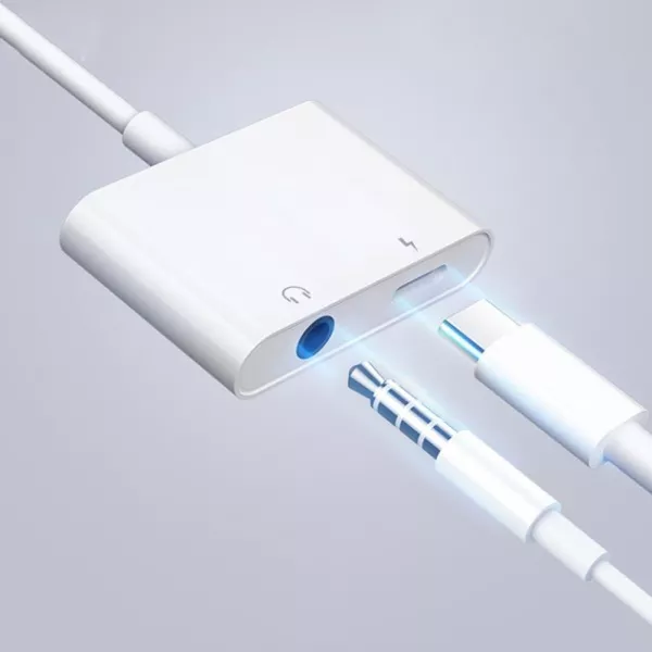 Adaptor audio 4 in 1 USB tip C - AUX si port tip C