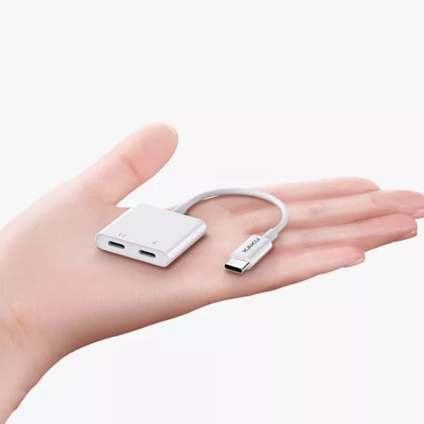 Adaptor audio 4 in 1 USB tip C - AUX si port tip C