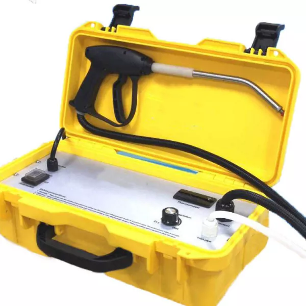Aparat de curatat cu abur, multifunctional, curatare si dezinfectare, 3380 W, galben