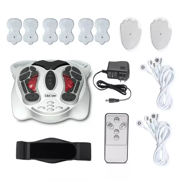 Aparat stimulare pentru picioare Lila Care, stimulare zone reflexogene, impulsuri electromagnetice, infrarosu, tip fizioterapie, 12 W