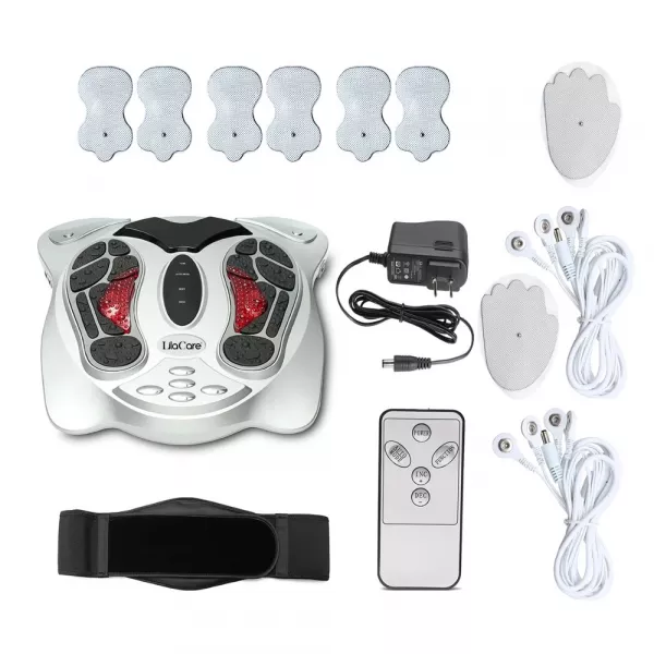 Aparat stimulare pentru picioare Lila Care, stimulare zone reflexogene, impulsuri electromagnetice, infrarosu, tip fizioterapie, 12 W