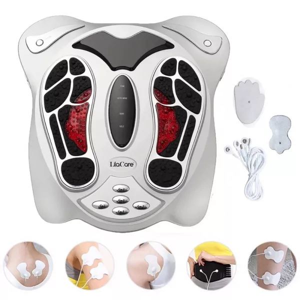 Aparat stimulare pentru picioare Lila Care, stimulare zone reflexogene, impulsuri electromagnetice, infrarosu, tip fizioterapie, 12 W