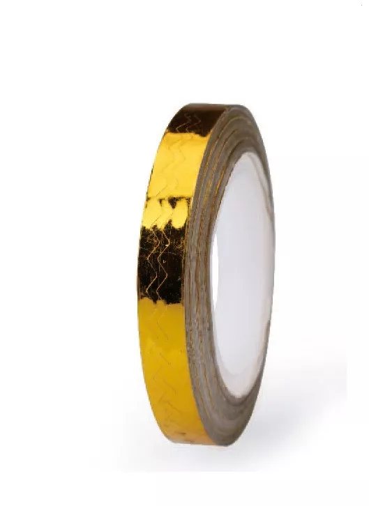 Banda decorativa lata, gold