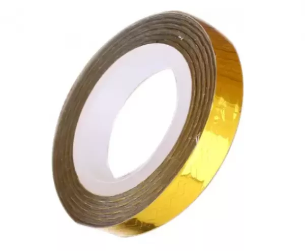 Banda decorativa lata, gold
