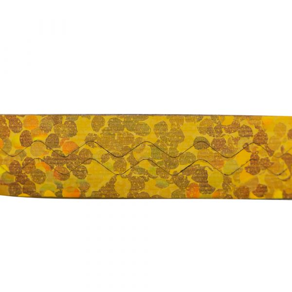 Banda decorativa lata, laser gold