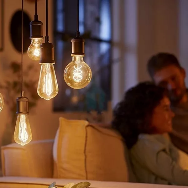 Bec LED cu filament gold, E27, 4 W, 2000 k, 220 lm