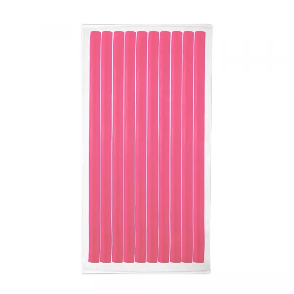 Bigudiuri flexibile, ondulare par, set 10 bucati, rosu