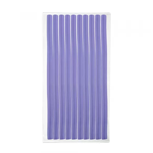 Bigudiuri flexibile, ondulare par, set 10 bucati, mov