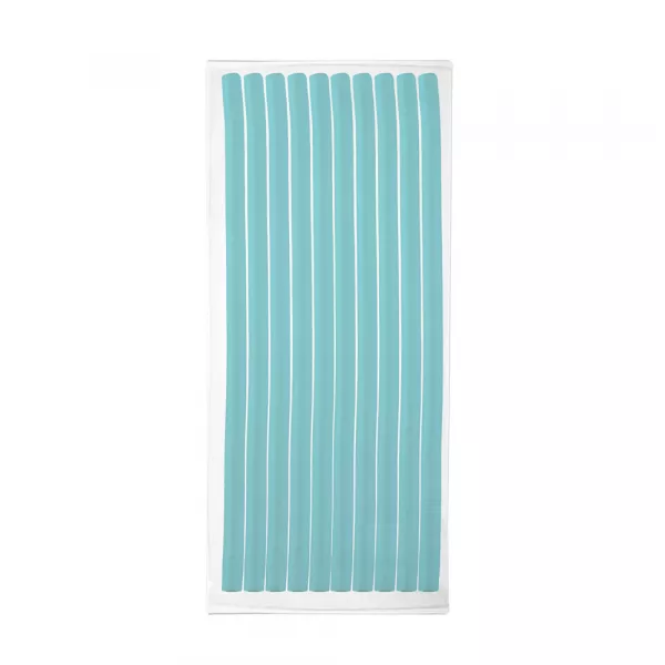Bigudiuri flexibile, ondulare par, set 10 bucati, verde
