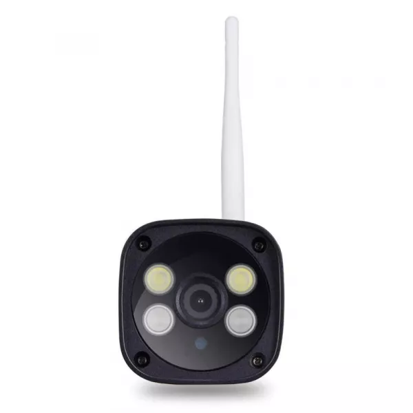 Camera de supraveghere exterior Wireless Sricam, SriHome, FullHD 3MP, Monitorizare Video Audio, Vedere Nocturna Color, Sunet bidirectional, senzor miscare, SH035