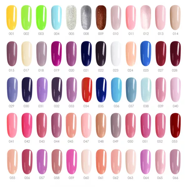 Kit oja semipermanenta Canni, 60 culori, k1 + peel off base coat + no-wipe topcoat + paletar