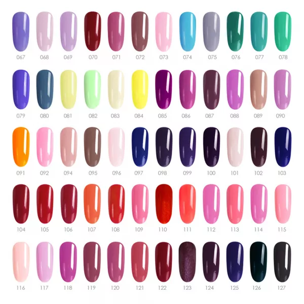 Kit oja semipermanenta Canni, 60 culori, k2 + peel off base coat + no-wipe topcoat + paletar
