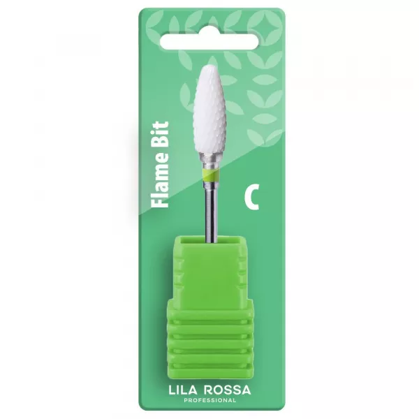 Capat freza ceramic alb Lila Rossa 06C, duritate mare