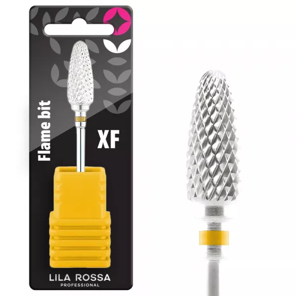 Capat freza carbid Lila Rossa, argintiu, 05XF, duritate extra fina