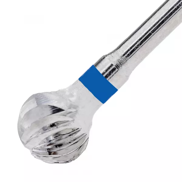 Capat freza din carbid pentru cuticule, Lila Rossa, argintiu, duritate medie