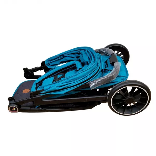 Carucior sport pliabil impermeabil cu husa pentru picioare, Karemi, 0-36 luni albastru