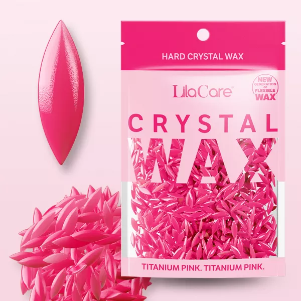 Ceara epilat granule elastica 100 g LilaCare Crystal Wax Titanium Pink