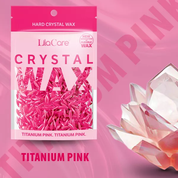 Ceara epilat granule elastica 100 g LilaCare Crystal Wax Titanium Pink