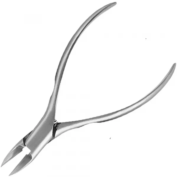 Cleste pentru unghii si cuticule profesional, Zenail, argintiu
