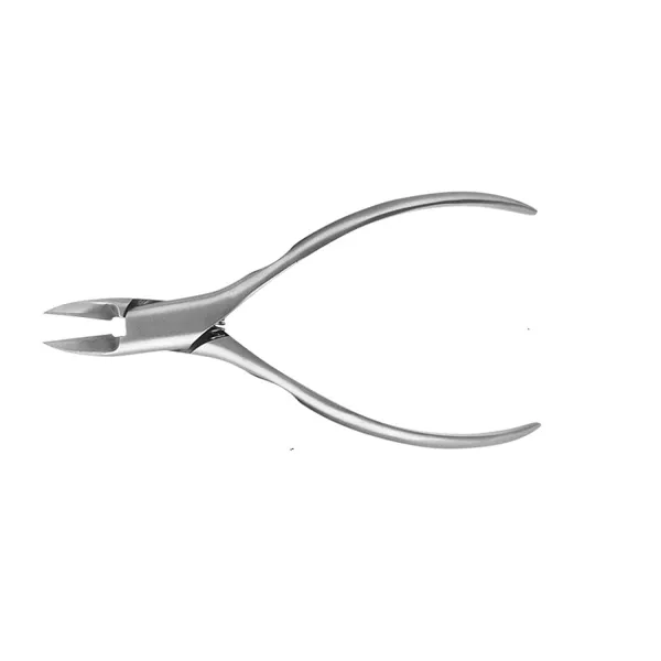 Cleste pentru unghii si cuticule profesional, Zenail, argintiu