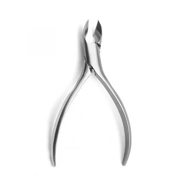 Cleste pentru unghii si cuticule profesional, Zenail, argintiu
