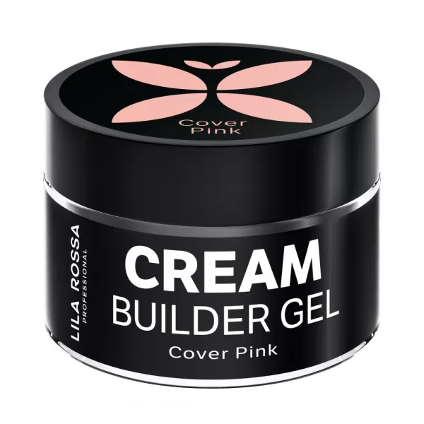 Gel de constructie, Lila Rossa, Cream Builder Gel, Cover Pink, 50 g