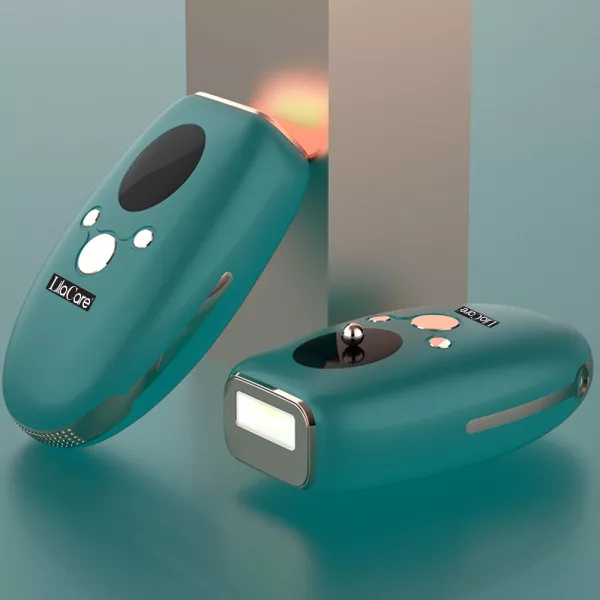 Epilator IPL Lila Care, epilare definitiva cu efect de racire, 999.999 pulsatii, 5 trepte de putere, cu ecran LCD, verde